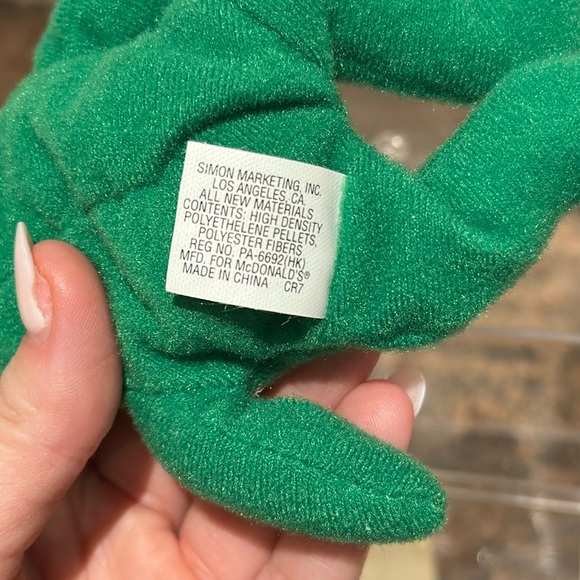 Ty Beanie Babies Erin 1997 with Teanie Baby - Picture 10 of 11